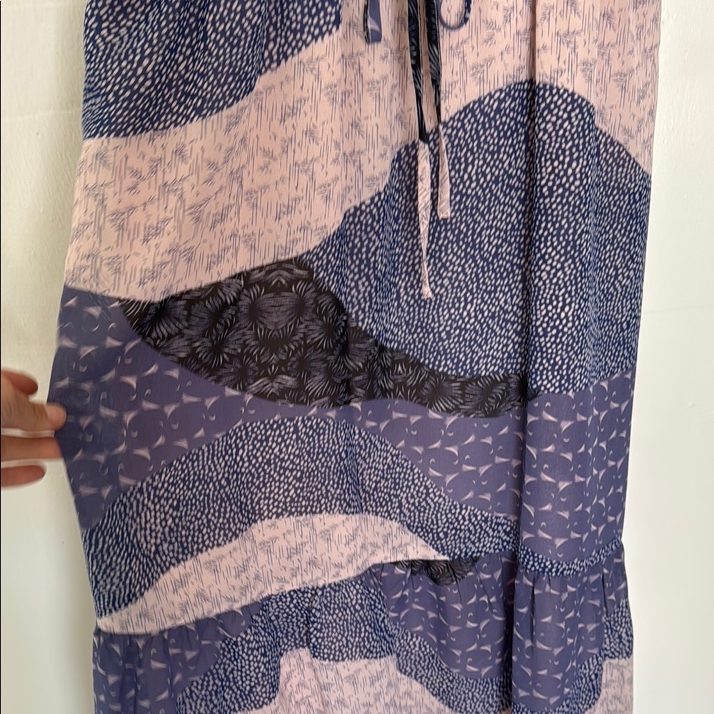 BB Dakota All Mixed Up Ruffle Sleeve Dress, Sz M - Picture 6 of 10